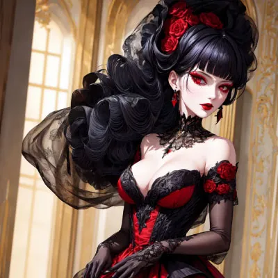 gothic style AI art